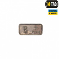 M-Tac нашивка група крові B+ Pos MM14