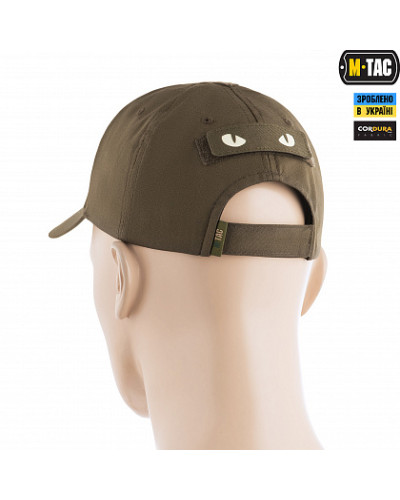 M-Tac нашивка Cat Eyes Laser Cut Ranger Green/світлонакопичувач (51009239)