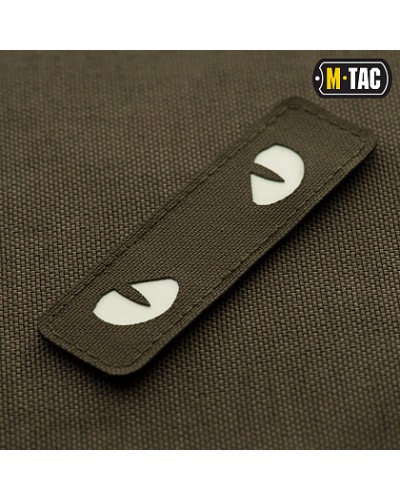 M-Tac нашивка Cat Eyes Laser Cut Ranger Green/світлонакопичувач (51009239)