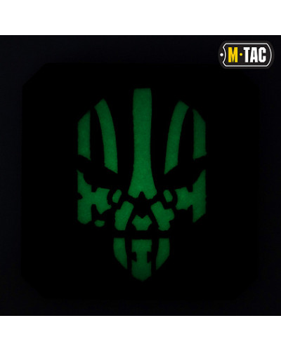 M-Tac нашивка Місник Laser Cut Black/світлонакопичувач (51178299)