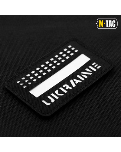 M-Tac нашивка Ukraine Laser Cut Black/світлонакопичувач (51150299)