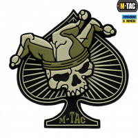 M-Tac нашивка Ace of Spades 3D PVC Black/Olive