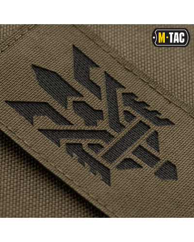 M-Tac нашивка Тризуб (стилізація) Laser Cut вертикальна Ranger Green/Black (51196232)