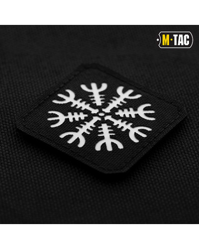 M-Tac нашивка Шолом Жаху Laser Cut Black/світлонакопичувач (51220299)