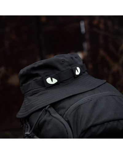 M-Tac нашивка Tiger Eyes Laser Cut (пара) Black (51140002)