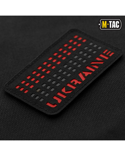 M-Tac нашивка Ukraine Laser Cut Black/Red/Black (51150233)