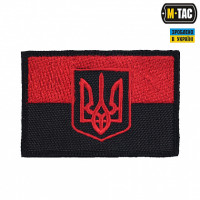 M-Tac нашивка прапор червоний з гербом