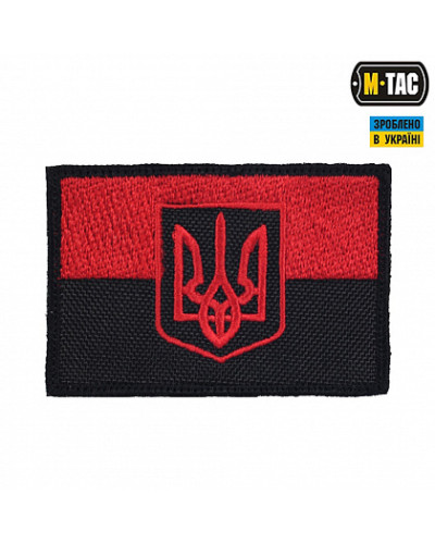 M-Tac нашивка прапор червоний з гербом (51207000)