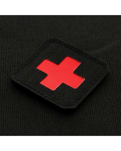M-Tac нашивка Medic Cross Laser Cut Black/Red (51122233)