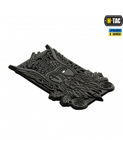 M-Tac нашивка Odin 3D PVC Dark Grey (51131012)