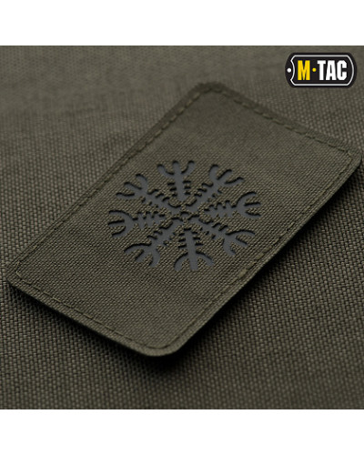 M-Tac нашивка Шолом Жаху горизонтальна Laser Cut Ranger Green/Black (51222232)
