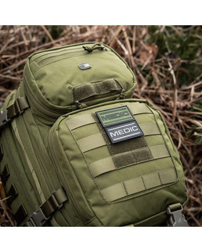 M-Tac нашивка Medic PVC Olive/Black (51125102)