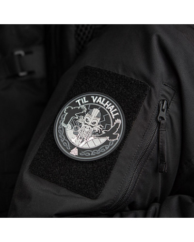 M-Tac нашивка Til Valhall PVC Grey/Black (51142112)