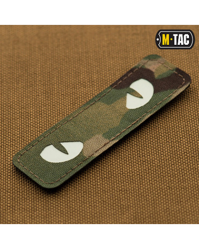 M-Tac нашивка Cat Eyes Laser Cut Multicam/світлонакопичувач (51009899)