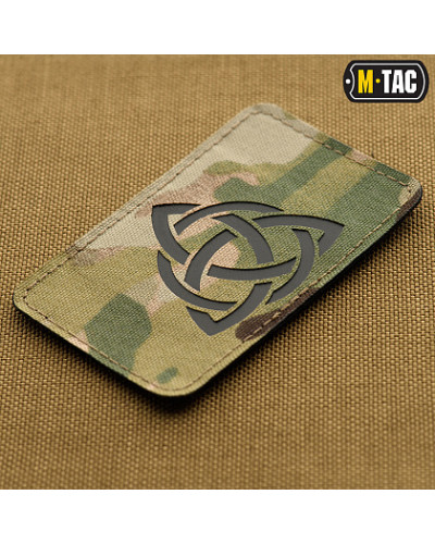 M-Tac нашивка Триквіт Laser Cut Multicam/Black (51201802)