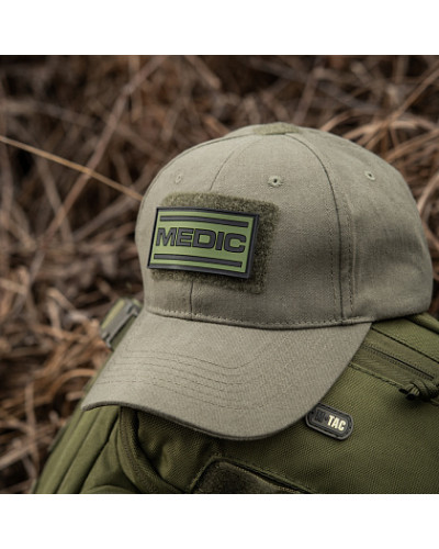 M-Tac нашивка Medic PVC Olive/Black (51125102)