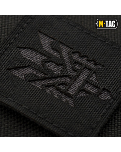 M-Tac нашивка Тризуб (стилізація) Laser Cut мала Black/Grey (51198211)