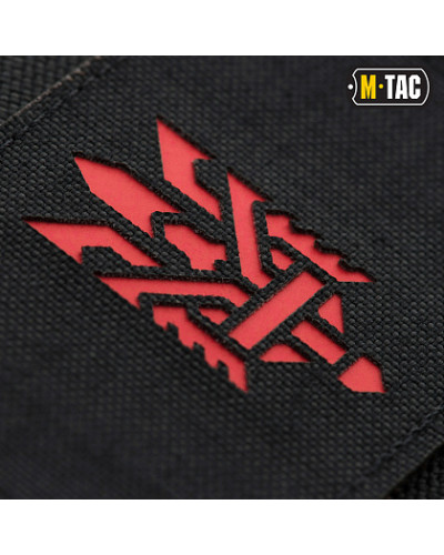 M-Tac нашивка Тризуб (стилизация) Laser Cut горизонтальная Black/Red (51197233)
