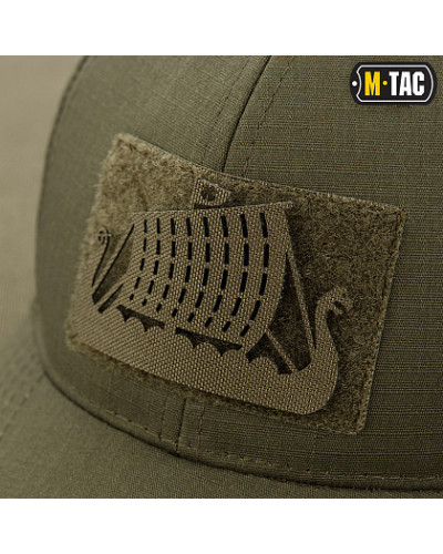 M-Tac нашивка Драккар наскрізна Laser Cut Ranger Green (51170023)
