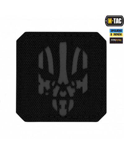 M-Tac нашивка Місник Laser Cut Black/Grey (51178211)