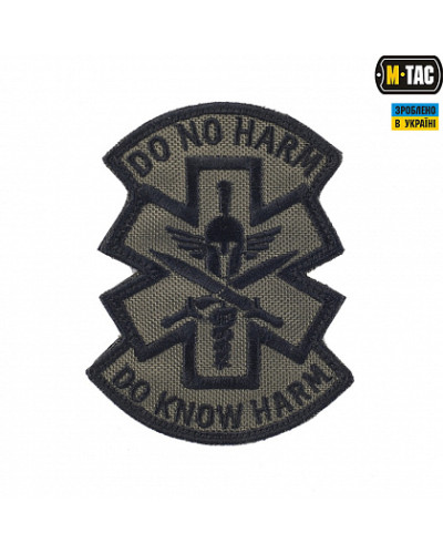 M-Tac нашивка Do No Harm олива (51118001)