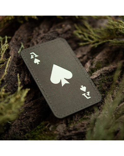 M-Tac нашивка Ace of Spades Laser Cut Coyote/світлонакопичувач (51109599)