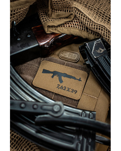 M-Tac нашивка AKM 7,62х39 Laser Cut Coyote/Black (51110502)