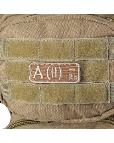M-Tac нашивка группа крови A(II) Rh- хаки (51226004)