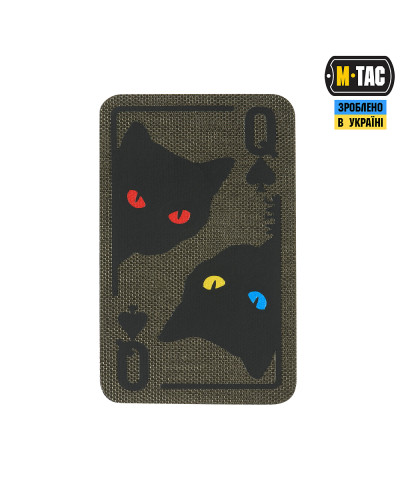 M-Tac нашивка Queen of spades Ranger Green/Black (51362023)
