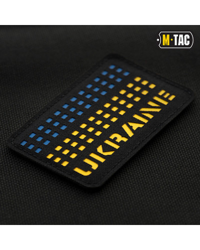 M-Tac нашивка Ukraine Laser Cut Black/Yellow/Blue (51150002)