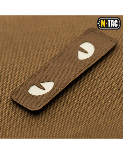 M-Tac нашивка Cat Eyes Laser Cut Coyote/світлонакопичувач (51009599)