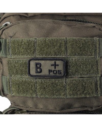 M-Tac нашивка группа крови B+ Pos олива (51236001)