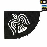 M-Tac нашивка Прапор Ворона наскрізна Laser Cut Black