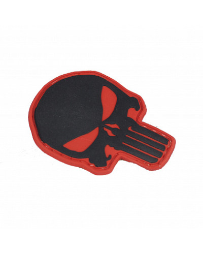 M-Tac нашивка Punisher PVC Red/Black (51136332)