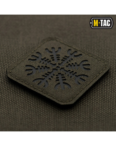 M-Tac нашивка Шолом Жаху Laser Cut Ranger Green/Black (51220232)