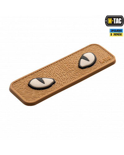 M-Tac нашивка Cat Eyes 3D PVC Coyote (51114005)