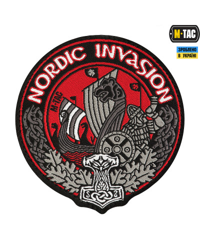 M-Tac нашивка Nordic Invasion (жаккард) (51129000)