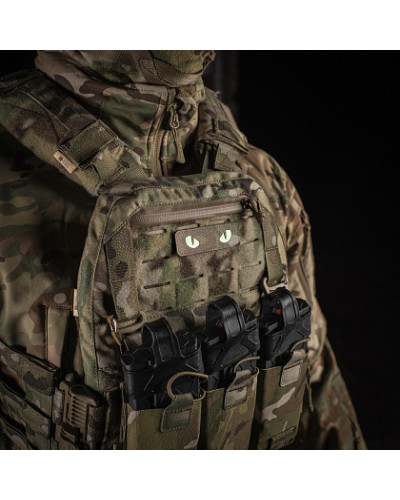 M-Tac нашивка Cat Eyes Laser Cut Multicam/світлонакопичувач (51009899)