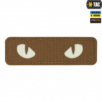 M-Tac нашивка Cat Eyes Laser Cut Coyote/світлонакопичувач