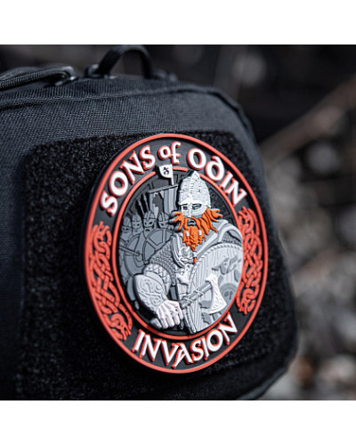 M-Tac нашивка Sons of Odin 3D PVC Black/Red (51137233)