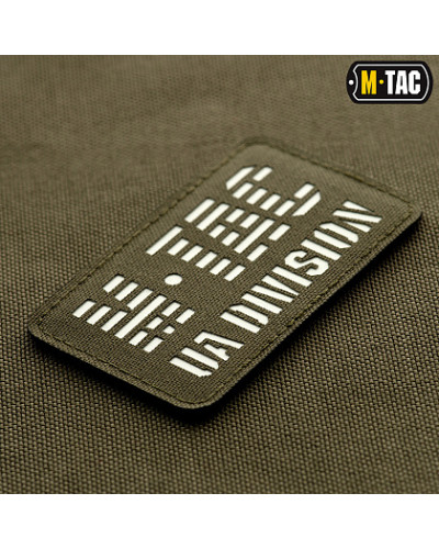 M-Tac нашивка UA Division Laser Cut Ranger Green/світлонакопичувач (51144239)