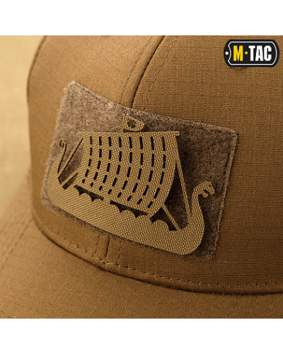 M-Tac нашивка Драккар наскрізна Laser Cut Coyote (51170005)