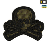 M-Tac нашивка Old Skull олива
