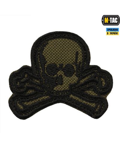 M-Tac нашивка Old Skull олива (51132001)