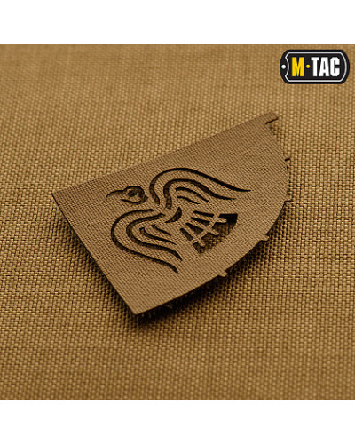 M-Tac нашивка Прапор Ворона наскрізна Laser Cut Coyote (51172005)