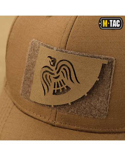 M-Tac нашивка Прапор Ворона наскрізна Laser Cut Coyote (51172005)