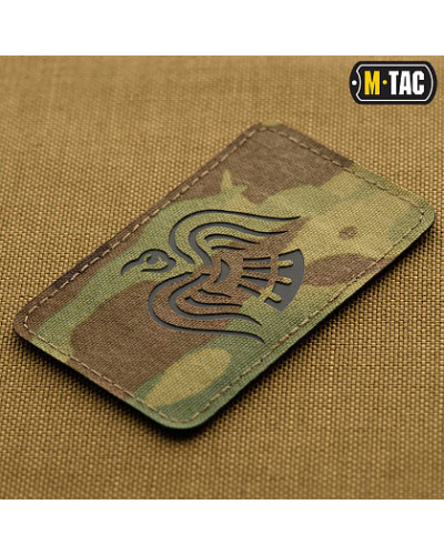 M-Tac нашивка Прапор Ворона Laser Cut Multicam/Black (51171802)