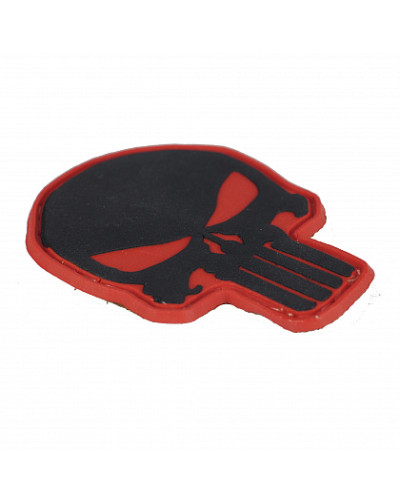 M-Tac нашивка Punisher PVC Red/Black (51136332)