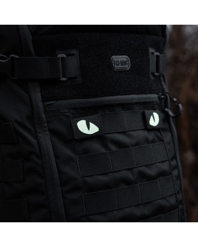 M-Tac нашивка Tiger Eyes Laser Cut (пара) Black (51140002)