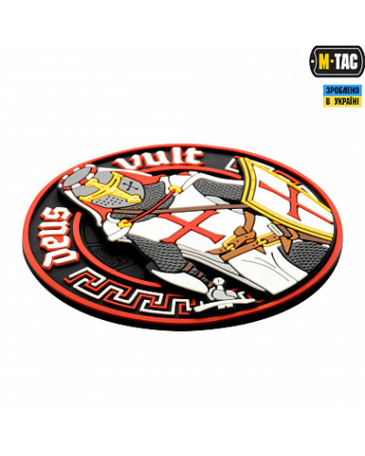 M-Tac нашивка Deus Vult 3D PVC (51116000)